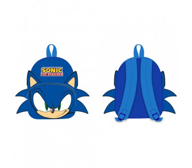 Mochila Peluche Sonic the Hedgehog 30cm
