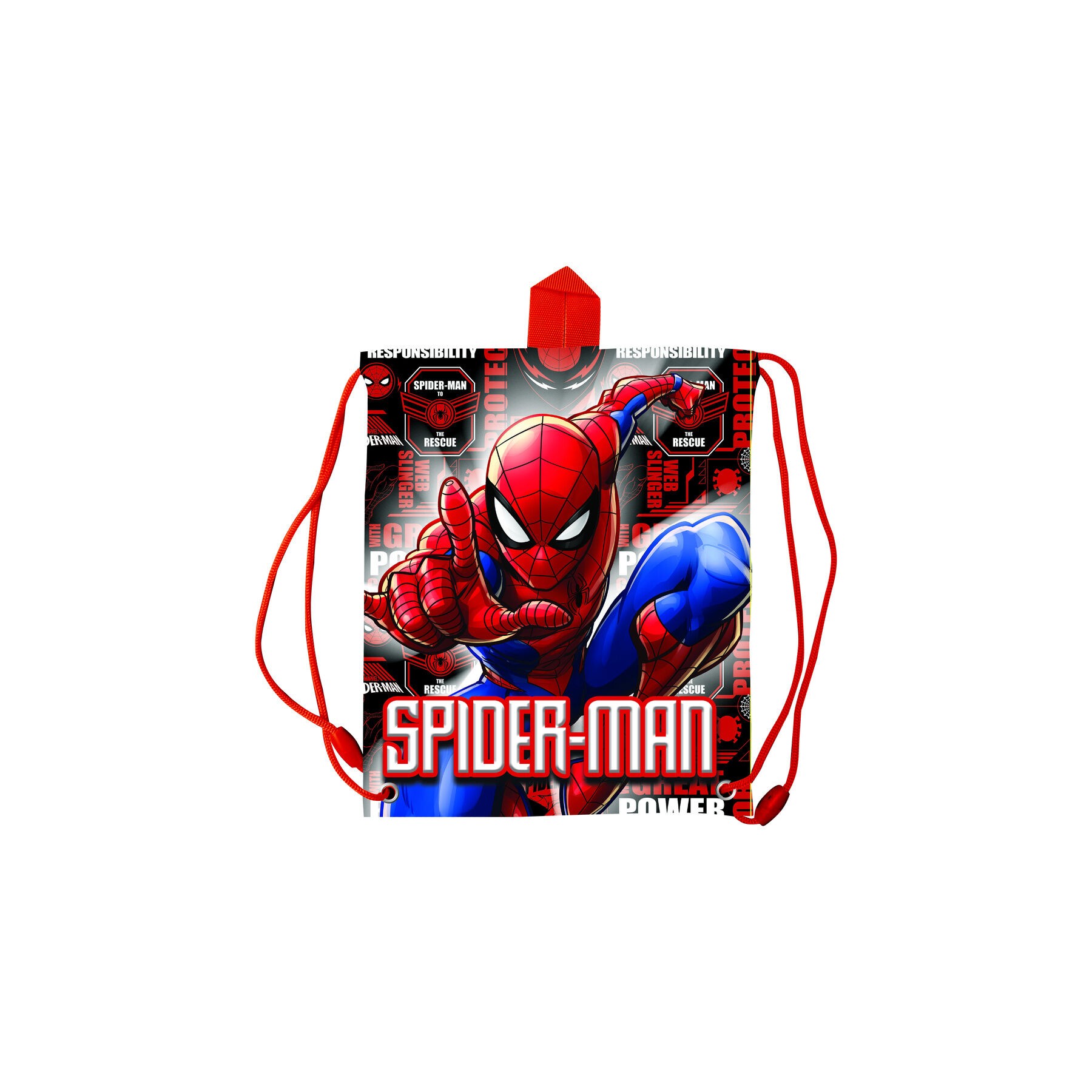 Saco merienda Hero Spiderman Marvel 30cm