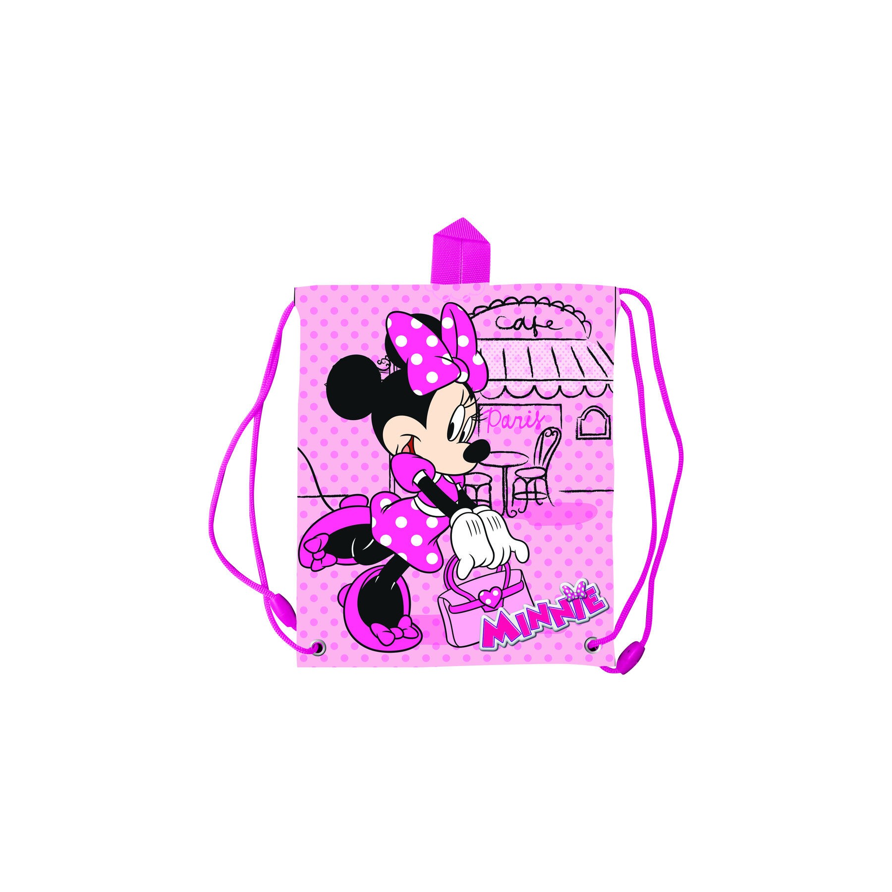 Saco merienda Paris Minnie Disney 30cm