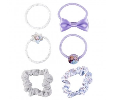 Blister 6 coleteros Frozen Disney