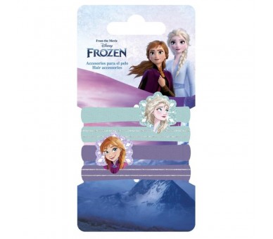 Blister 4 coleteros Frozen Disney