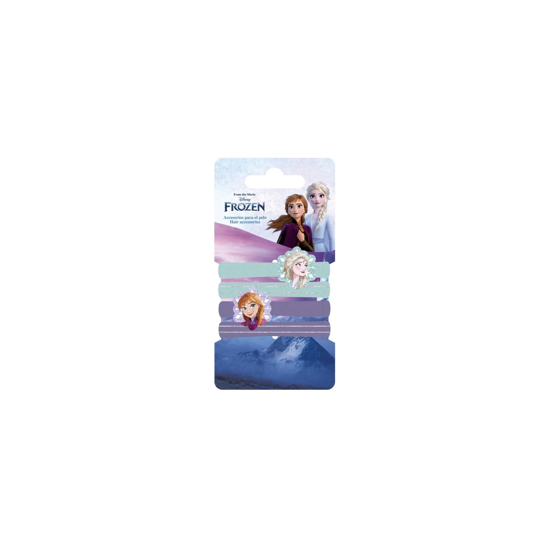 Blister 4 coleteros Frozen Disney