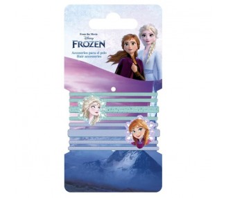 Blister 8 coleteros Frozen Disney