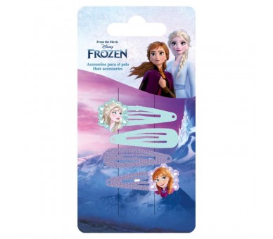 Blister 4 horquillas Frozen Disney