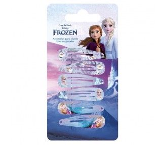 Blister 6 horquillas Frozen Disney