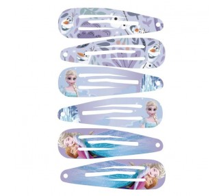 Blister 6 horquillas Frozen Disney