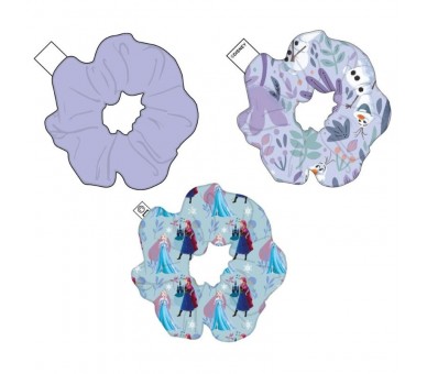 Blister 3 coleteros Frozen Disney