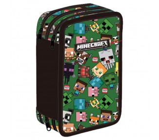 Plumier Face Minecraft triple