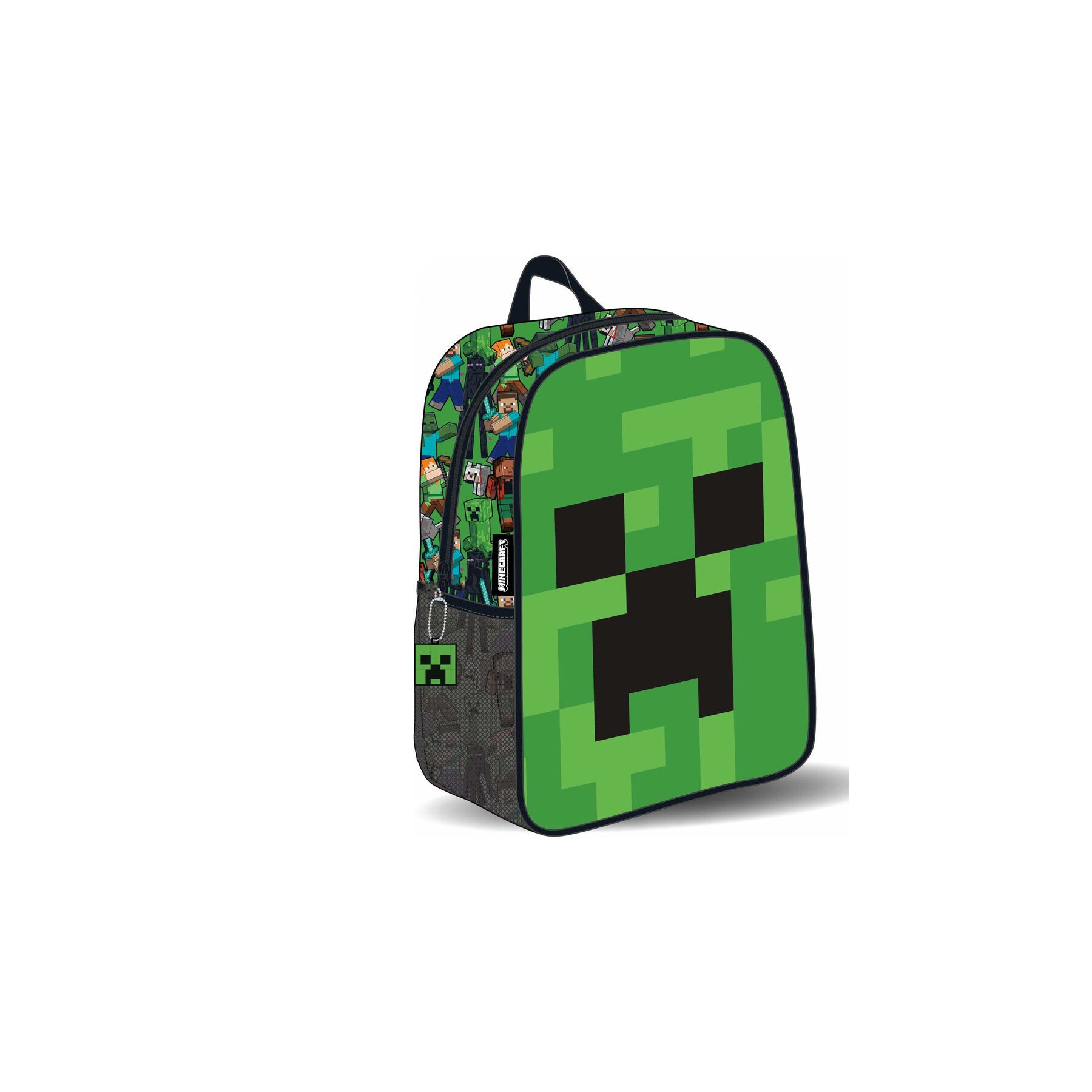 Mochila 3D Face Minecraft 30cm