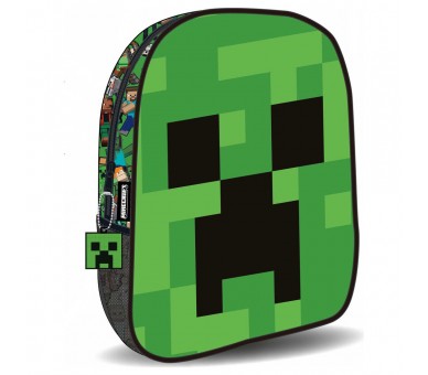 Mochila Face Minecraft 30cm