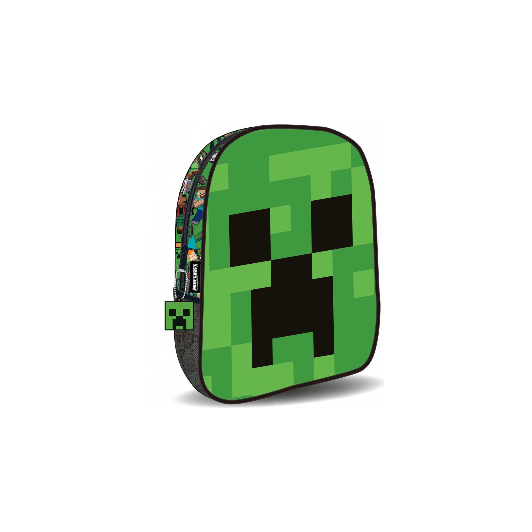 Mochila Face Minecraft 30cm