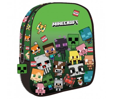 Mochila Face Minecraft 26cm