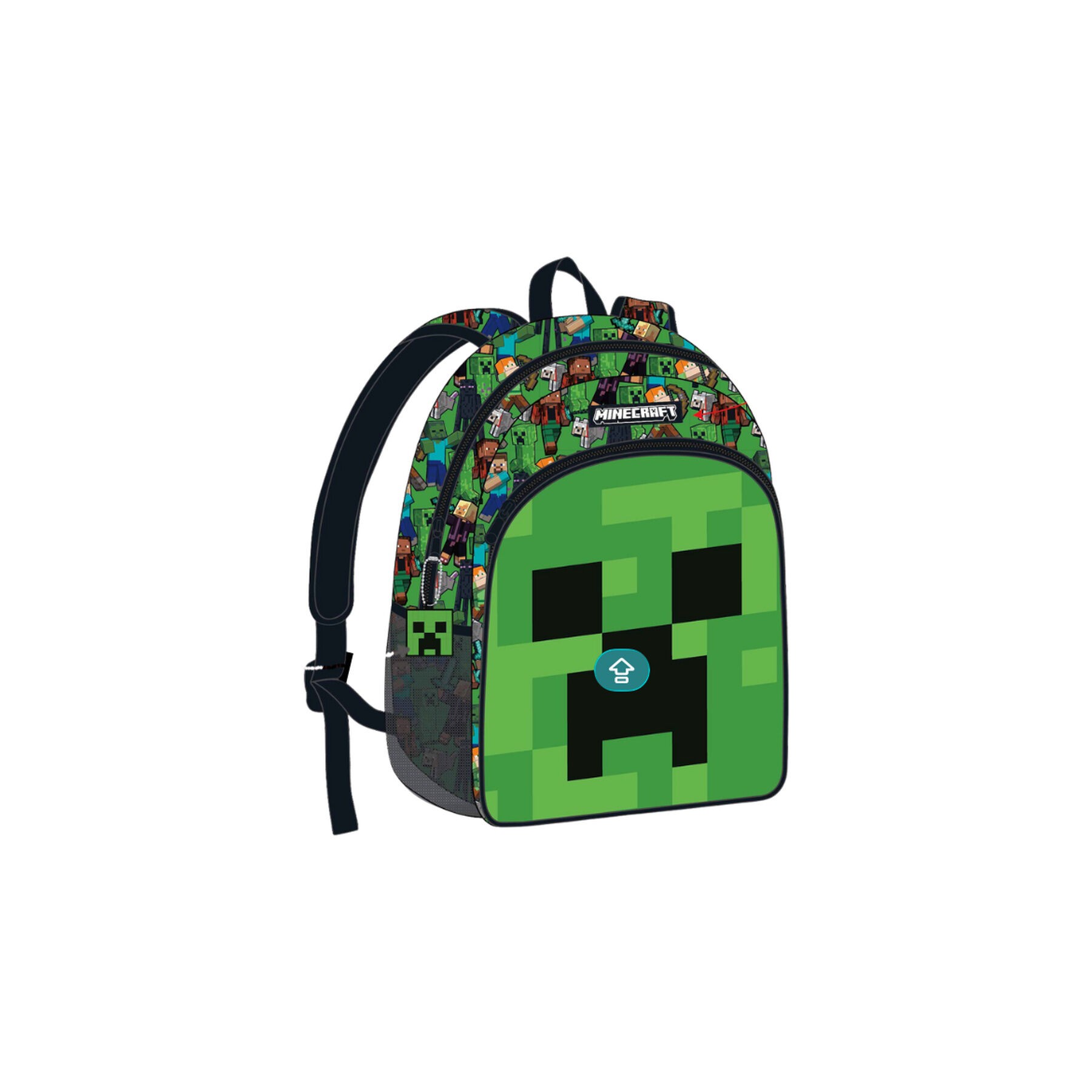 Mochila Characters Minecraft 40cm