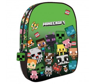 Mochila Characters Minecraft 30cm