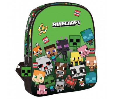 Mochila 3D Characters Minecraft 30cm