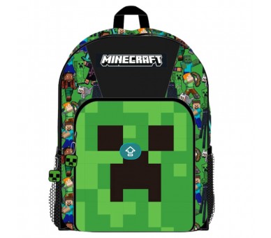 Mochila Face Minecraft 40cm