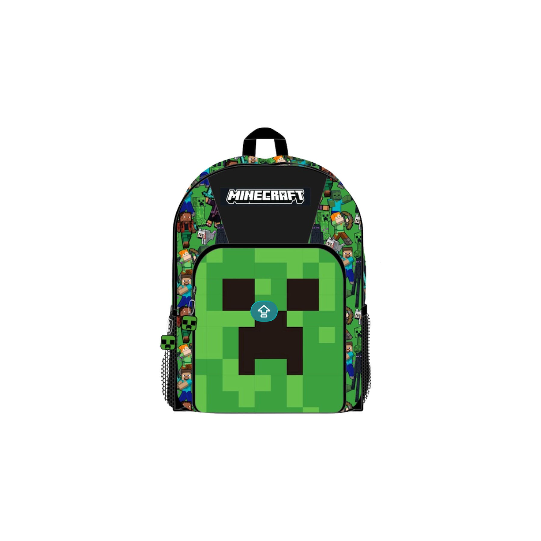 Mochila Face Minecraft 40cm