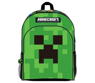 Mochila Face Minecraft 42cm