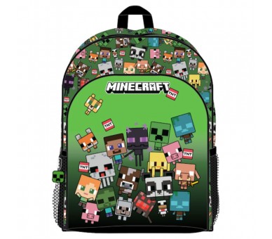 Mochila Characters Minecraft 42cm