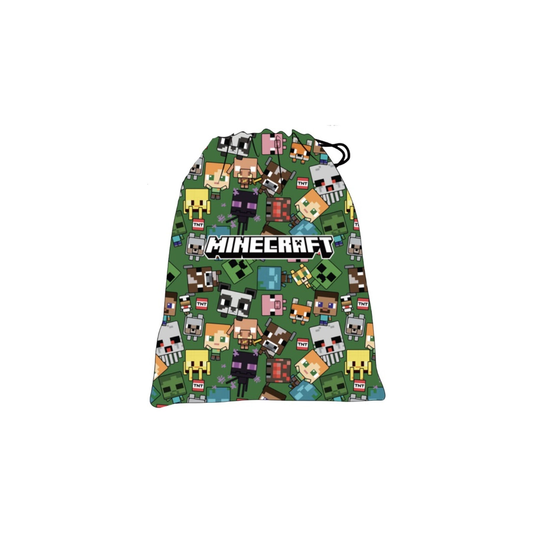 Saco merienda Characters Minecraft 30cm
