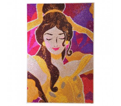 Pinta con diamantes La Bella y la Bestia Disney