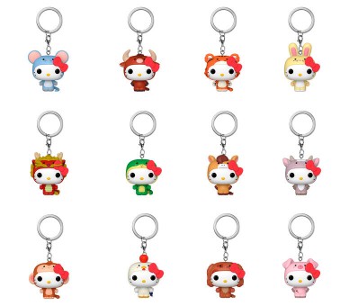 Llavero Pocket POP Hello Kitty surtido