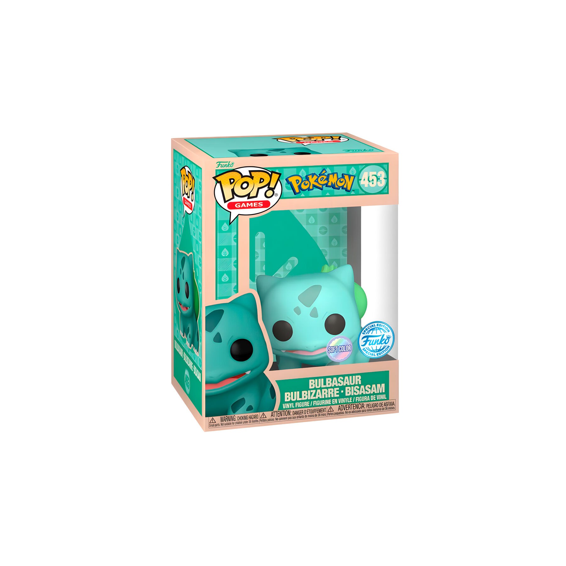 Figura POP Pokemon Bulbasaur Bulbizarre Bisamam Exclusive