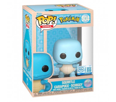 Figura POP Pokemon Squirtle Carapuce Schiggy Exclusive