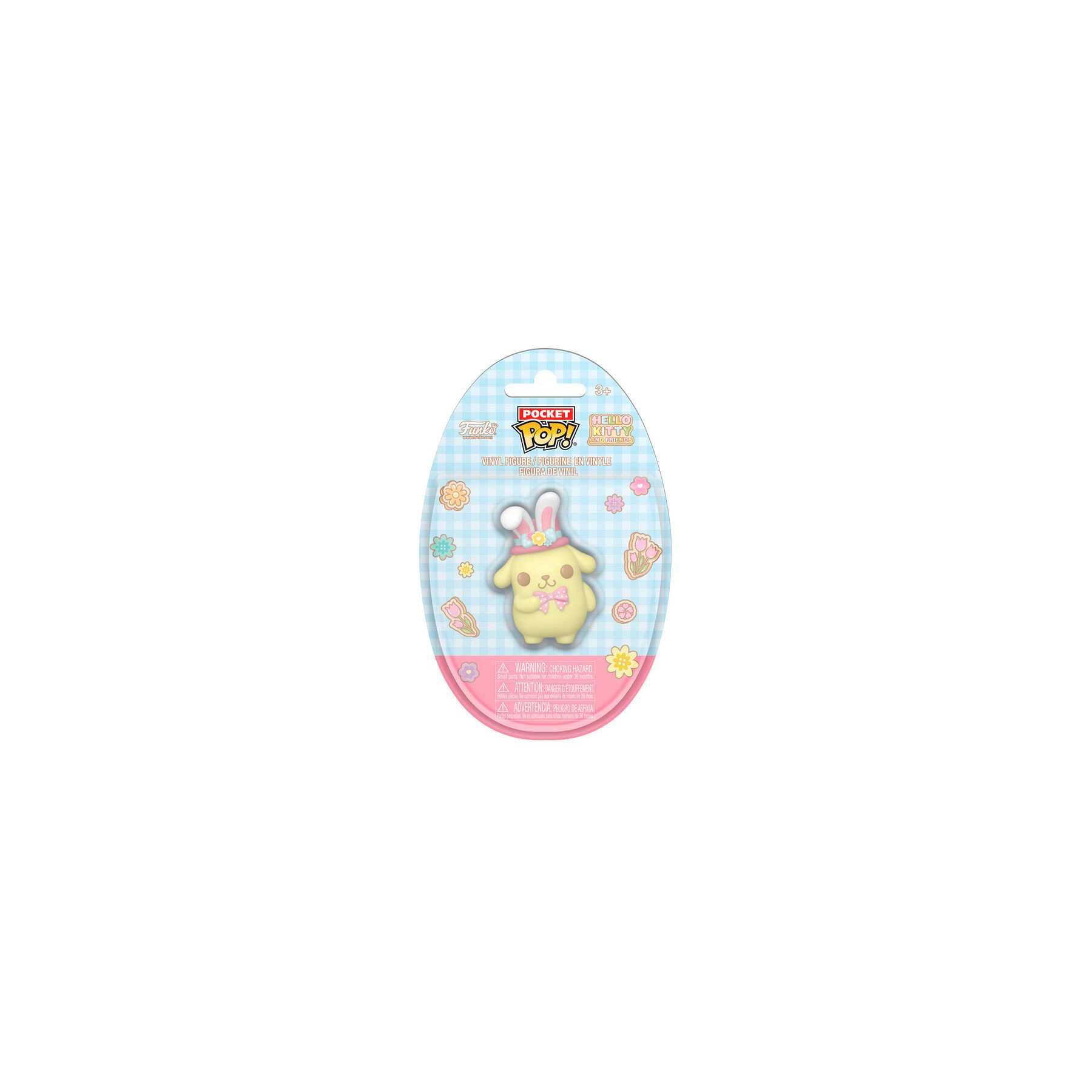 Figura Pocket POP Egg Hello Kitty and Friends Pompompurin