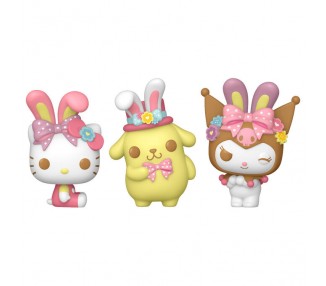 Blister 3 figuras Pocket POP Egg Hello Kitty and Friends