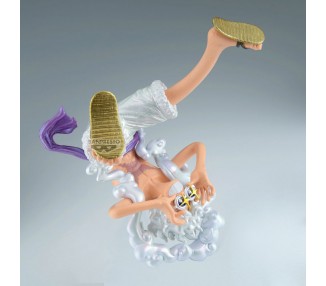 Figura Monkey D Luffy Gear5 King Of Artist One Piece 15cm