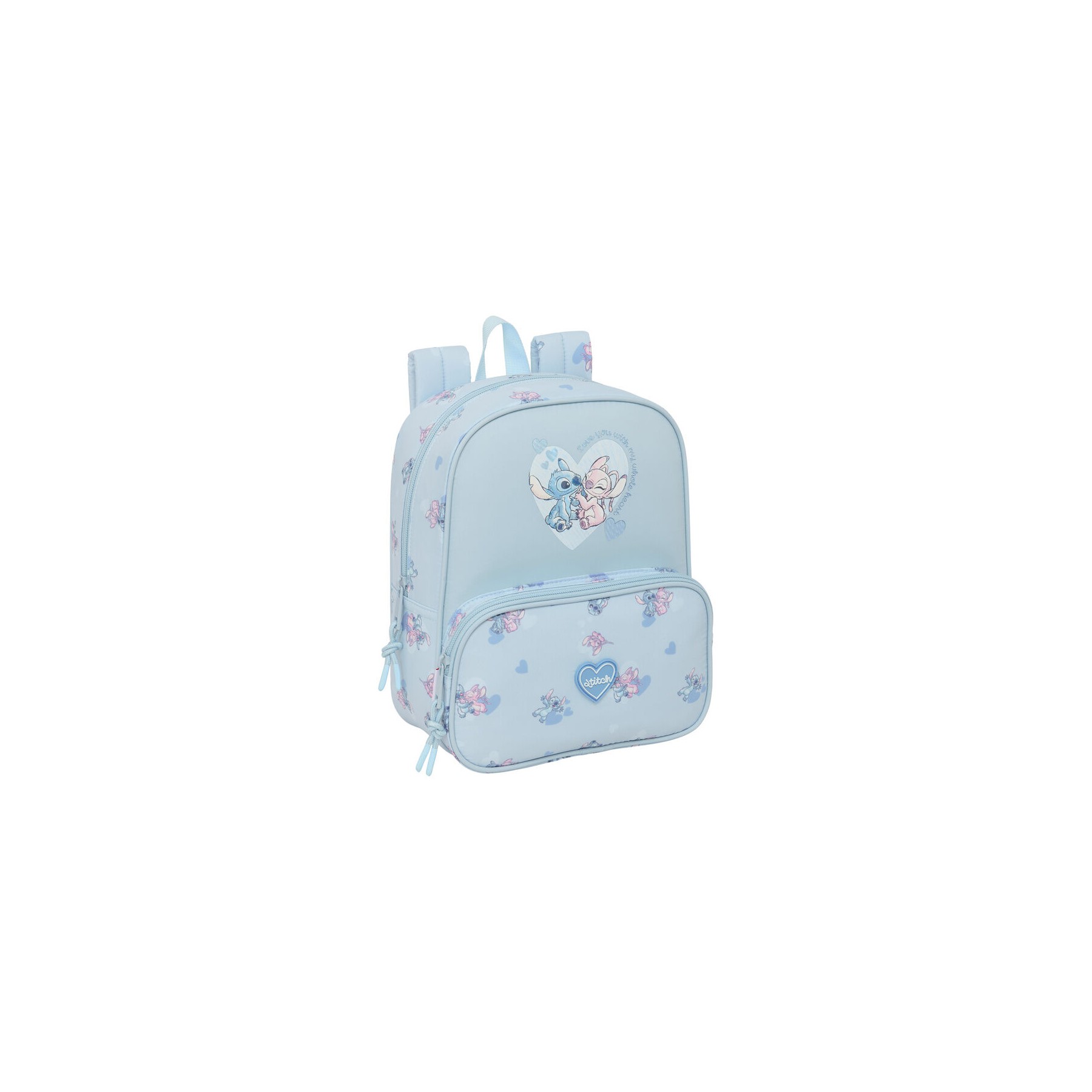 Mochila Stitch Disney 27cm adaptable