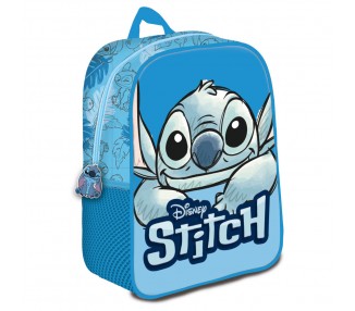 Mochila 3D Smile Stitch Disney 30cm