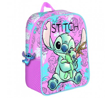 Mochila 3D Doll Stitch Disney 30cm