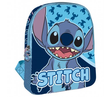 Mochila Abstract Stitch Disney 30cm