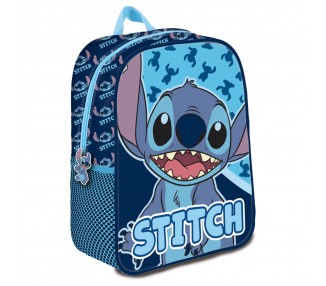 Mochila 3D Abstract Stitch Disney 30cm