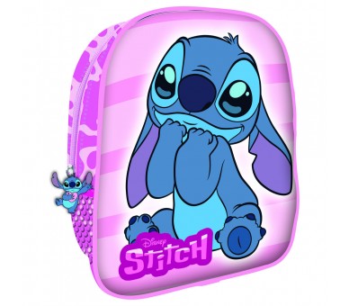 Mochila Lovely Stitch Disney 26cm