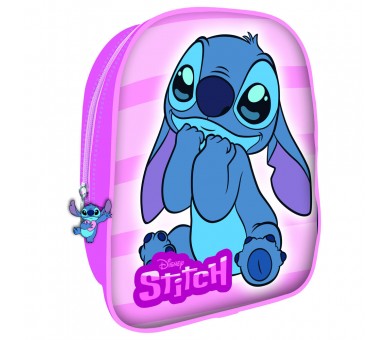 Mochila Lovely Stitch Disney 30cm