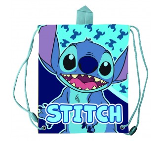 Saco merienda Abstract Stitch Disney 30cm