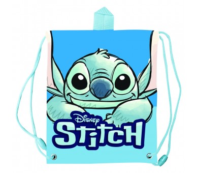 Saco merienda Smile Stitch Disney 30cm