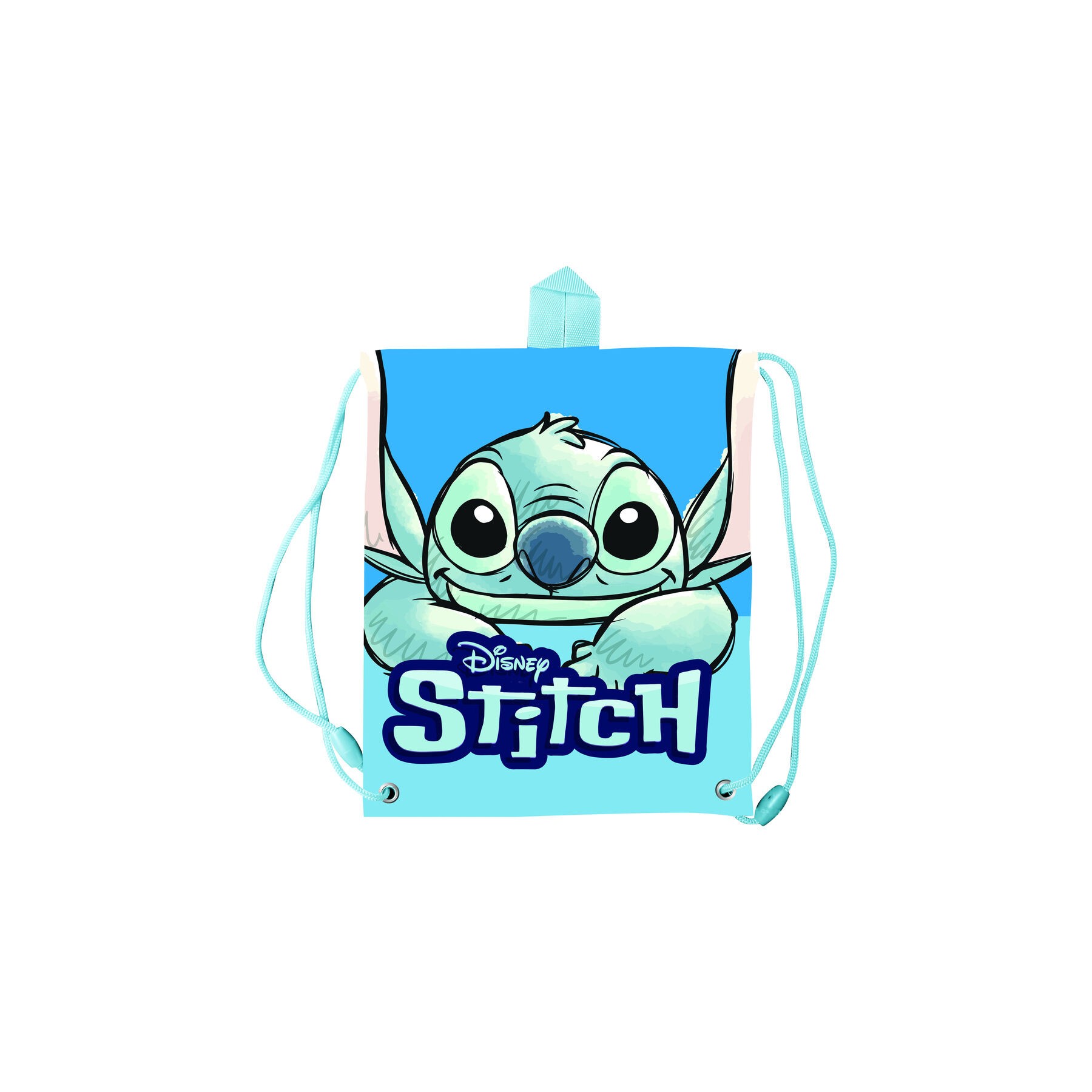 Saco merienda Smile Stitch Disney 30cm