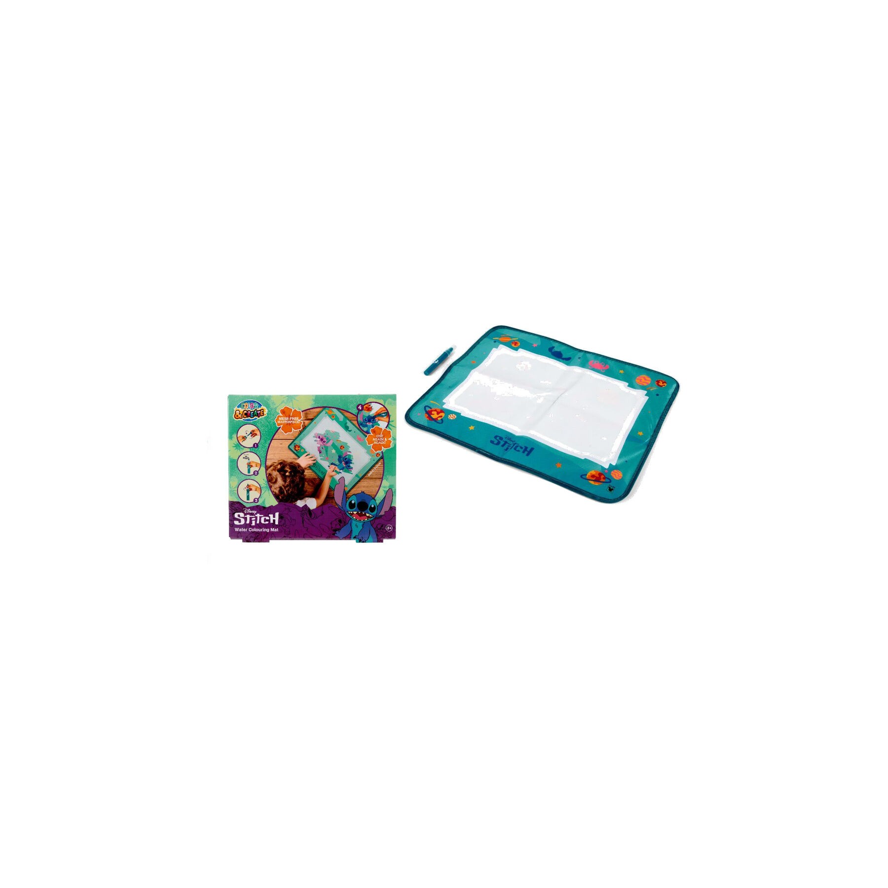 Set magico pinta con agua Stitch Disney