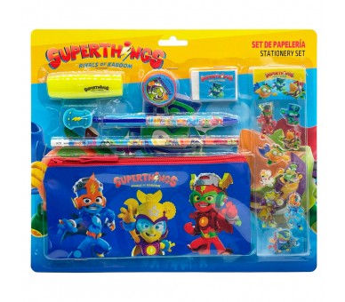 Set papeleria Superthings