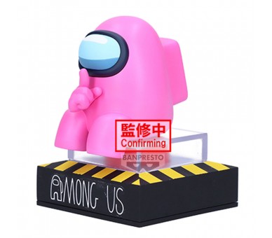 Figura Pink Monitor Top vol.1 Among Us 10cm