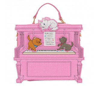 Bolso bandolera Piano Los Aristogatos Disney Loungefly
