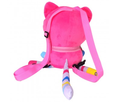Mochila peluche DJ Capucha La Casa de Muñecas de Gabby 38cm