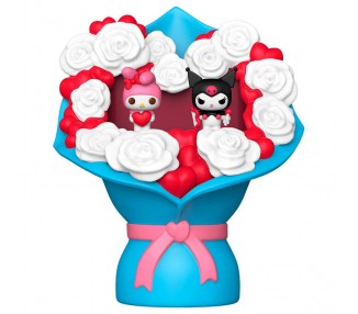 Figura Bitty POP Bouquet Hello Kitty My Melody and Kuromi San Valentin