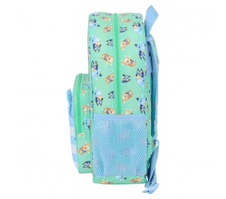 Mochila Sisters Bluey 34cm adaptable