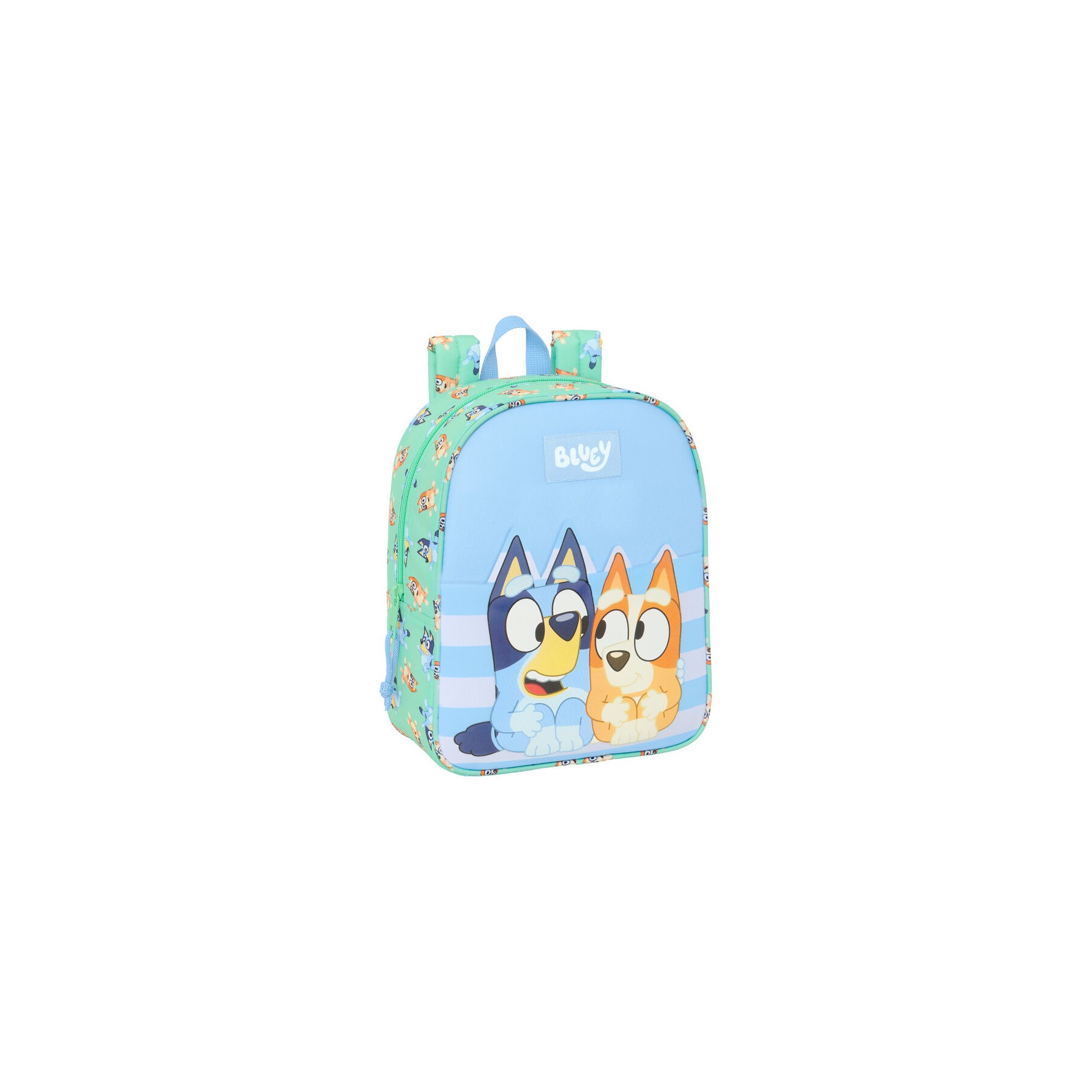 Mochila Sisters Bluey 27cm adaptable