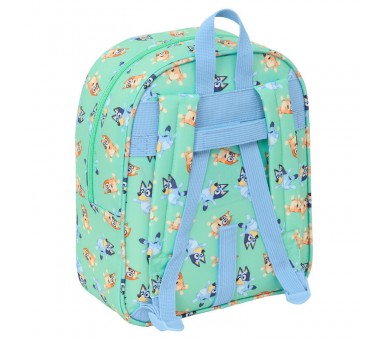 Mochila Sisters Bluey 27cm adaptable